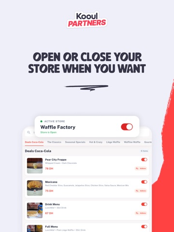 Kooul Partners iPad screenshot