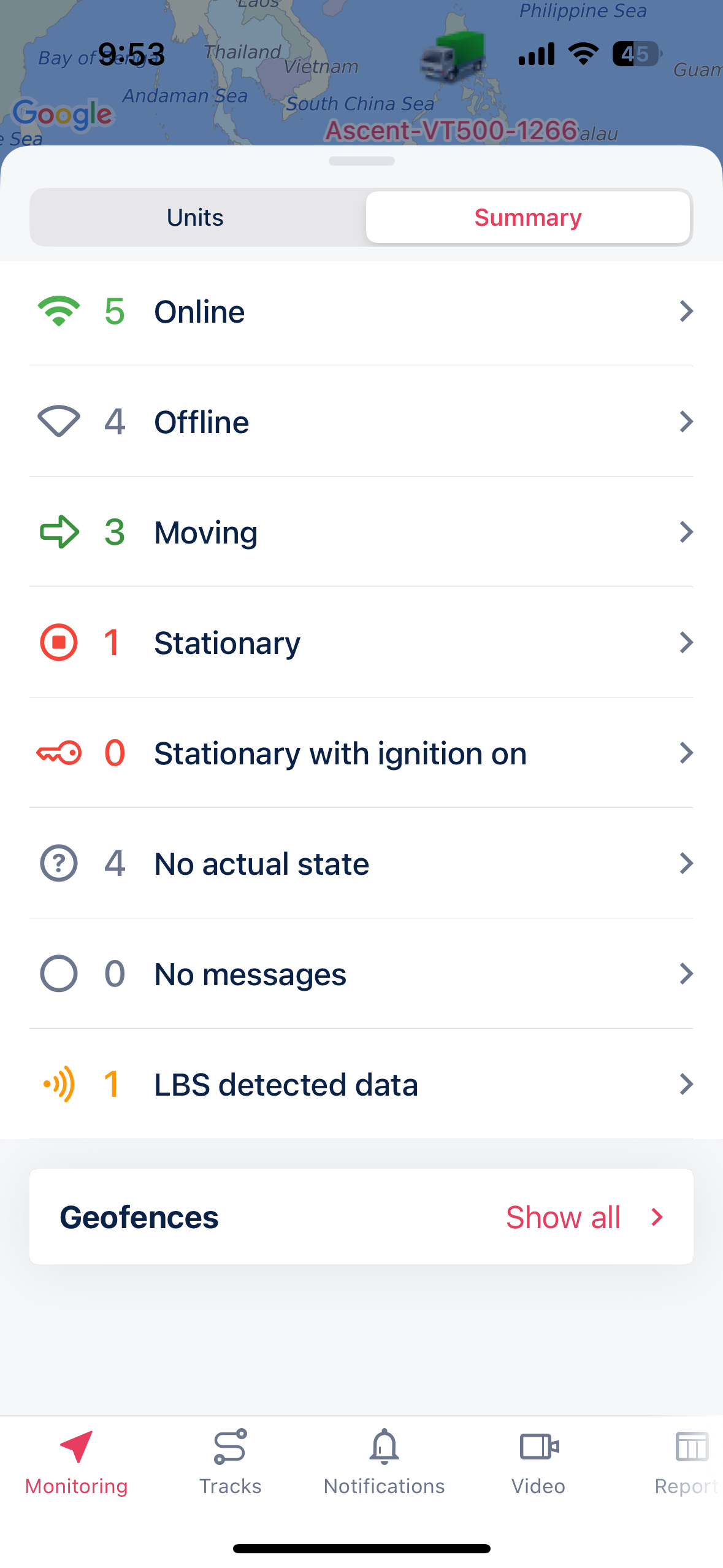 uniLink FMS screenshot 3