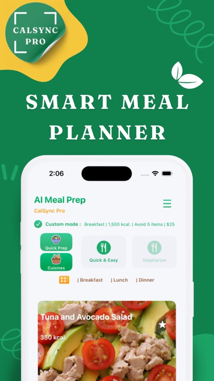 AI Calorie Tracking: CalSynPro