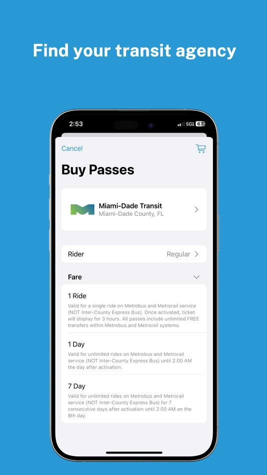 #1. Token Transit (iOS) Podle: Token Transit, Inc.