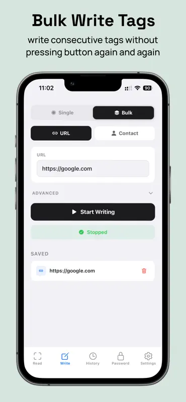 NFC Memo - Bulk NFC & Webhook screenshot 1 of 6