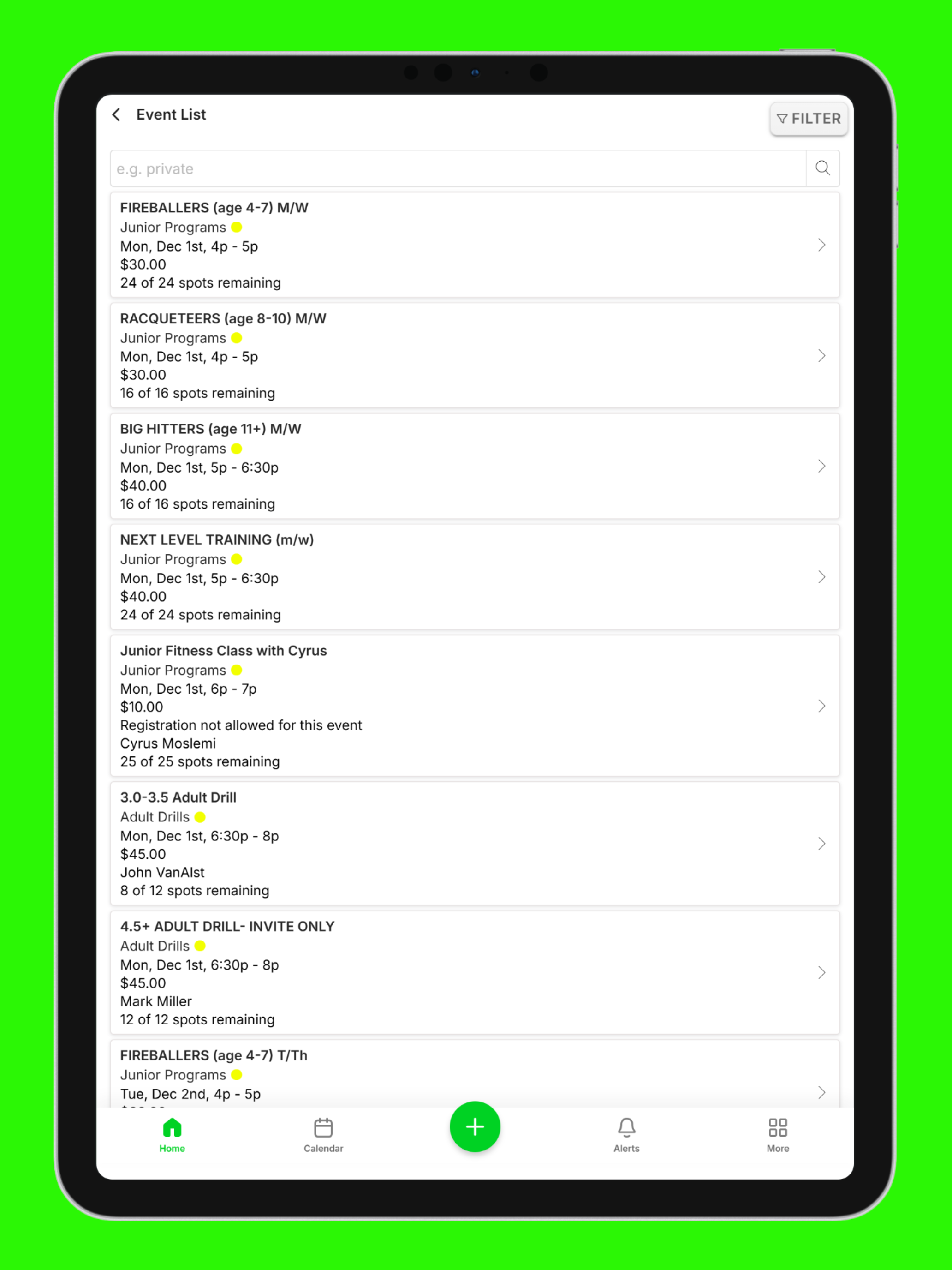 Eastside Athletic Club screenshot 5