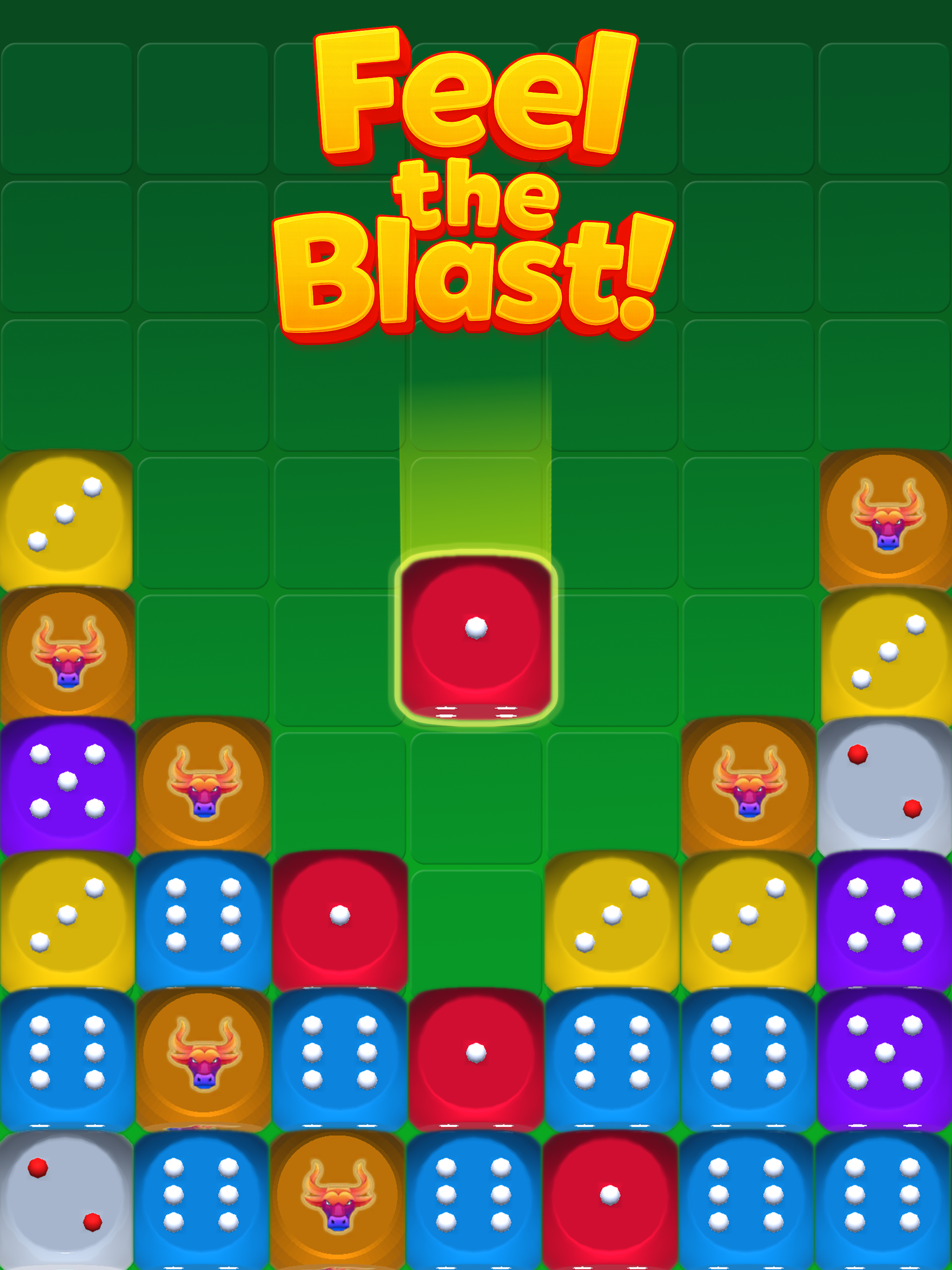Dice Merge 3D: Block Fusion