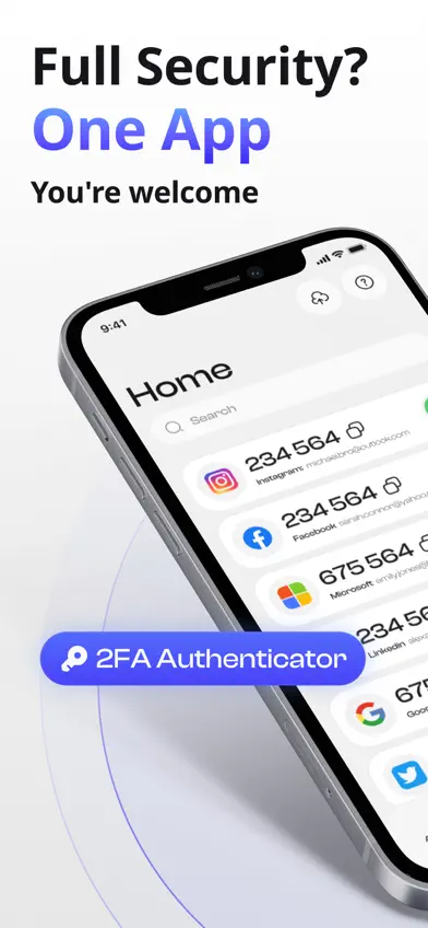 Authenticator - 2FA App screenshot 1