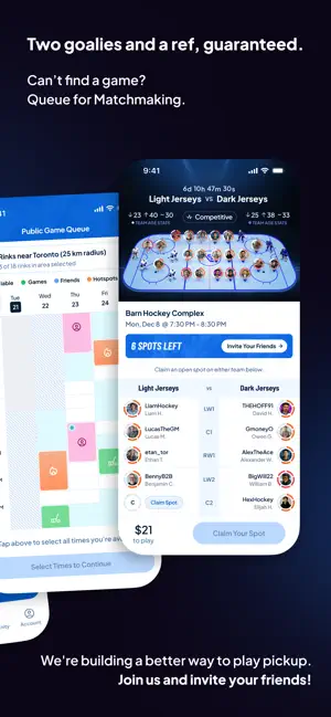 BetterPuck: Pickup Hockey screenshot 2