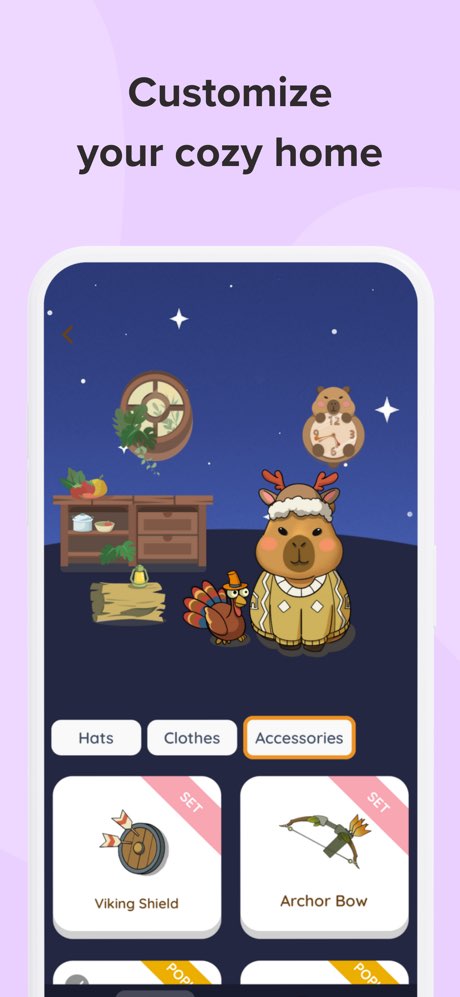 Capy Diet: Fun Calorie Counter screenshot 3