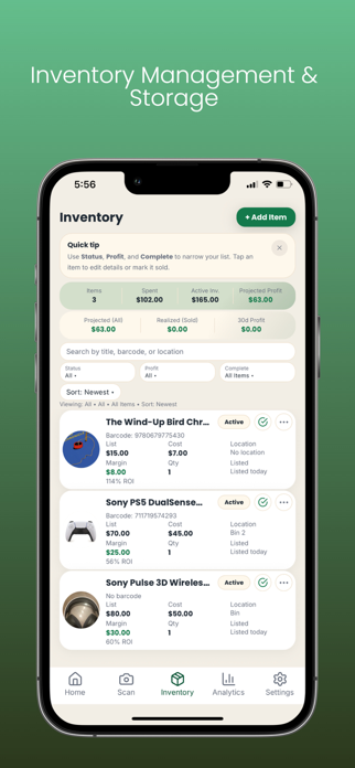 FlipFinds: Resale Tracker Screenshot 3 of 5