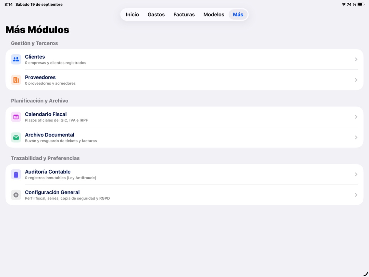 Screenshot 10 of ContaOS