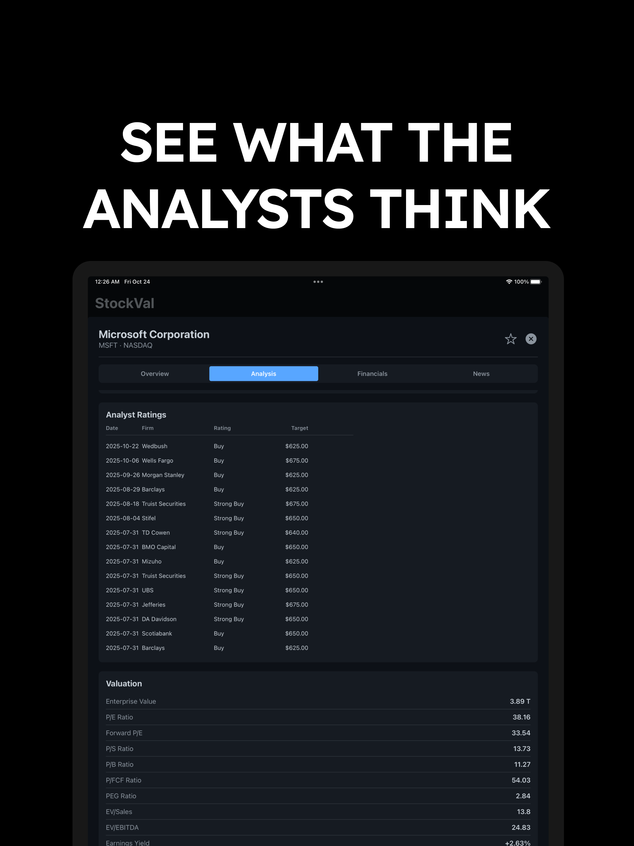 StockVal AI: Fair Value Stocks screenshot 10