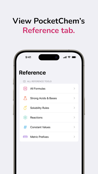 PocketChem Screenshot