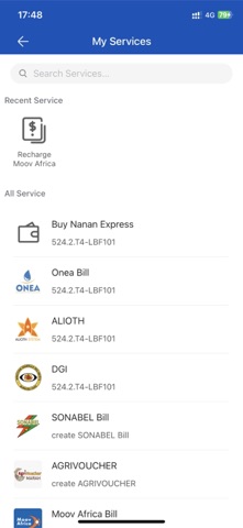 Moov Money Burkina FASO Pro screenshot