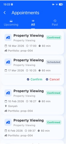 HouseLink Real Estate CRM screenshot