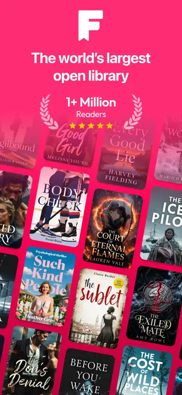 FreeBooks: 76,000 Top Reads screenshot 1 of 8