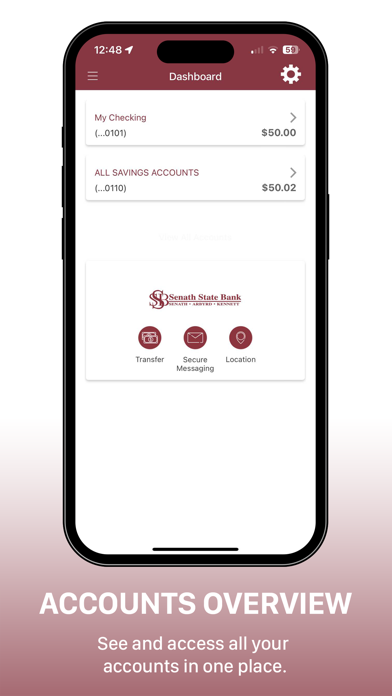 Senath State Bank Screenshot