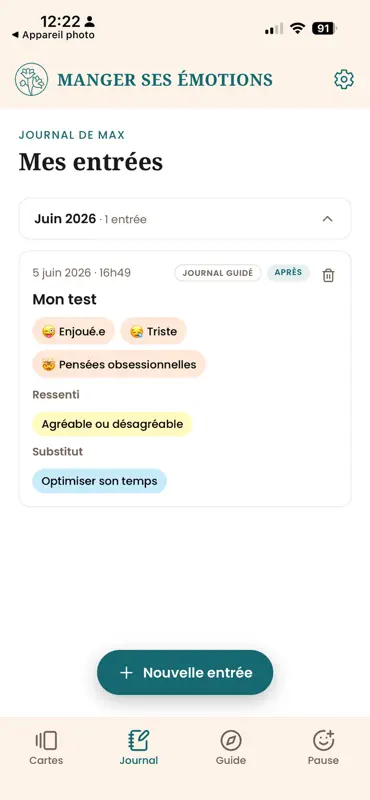 Manger ses émotions screenshot 9 of 10