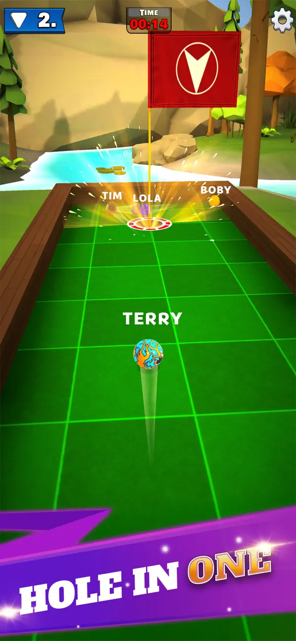 Mini Golf Club PvP Multiplayer Hack screenshot 5 - game app interface