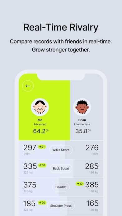 1RM LOG: CrossFit & Gym PR screenshot