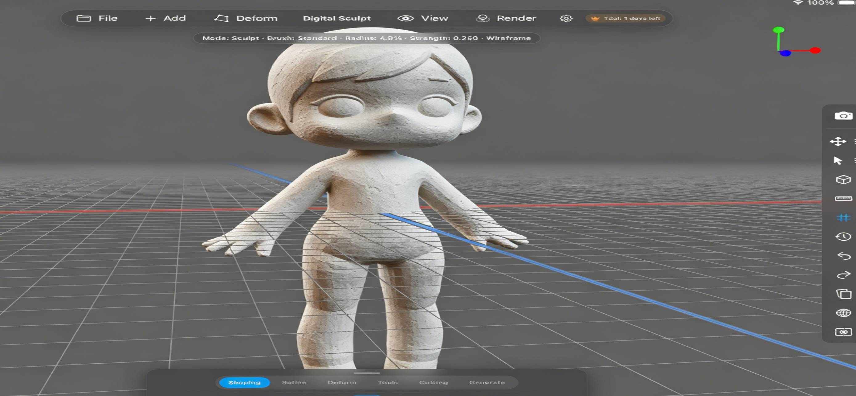 Moldora: 3D Sculpt & Print