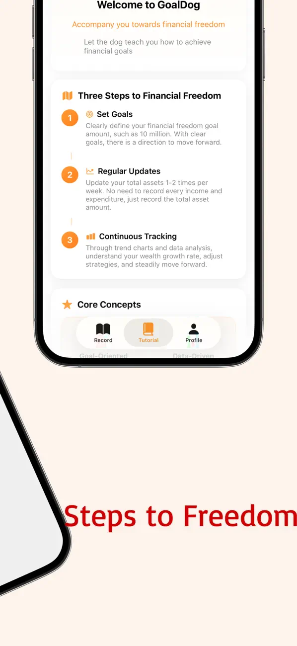 Screenshot #2 pour GoalDog: Money&Wealth Goals
