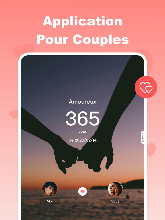 Screenshot #5 pour Widget Couple：Compte à Rebours
