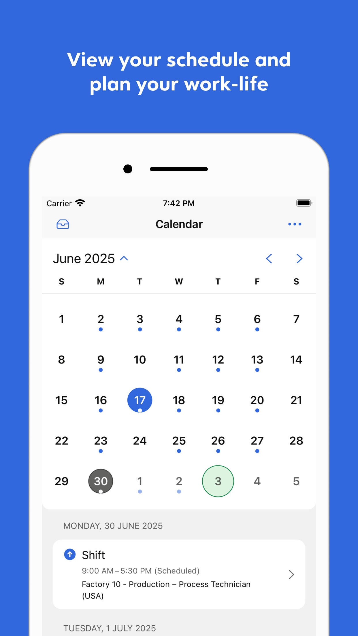 Dayforce screenshot 1