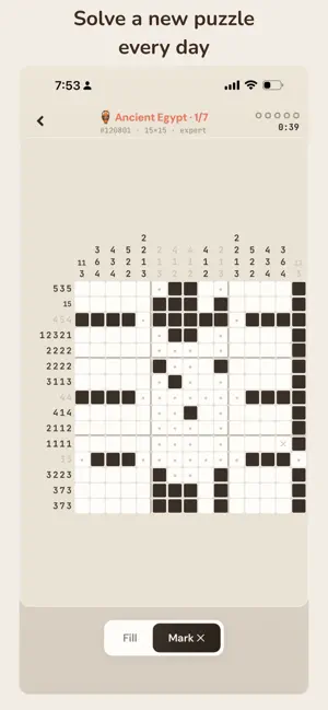 NonoPix: Pixel Art Puzzles screenshot 2