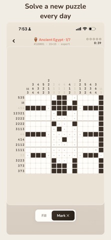 NonoPix: Pixel Art Puzzles Screenshot 2 of 4