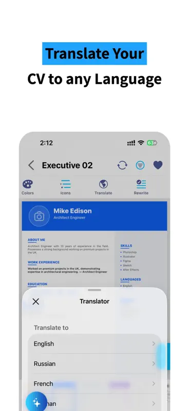 CV Maker - Jobs ResuME Builder screenshot 6 of 10