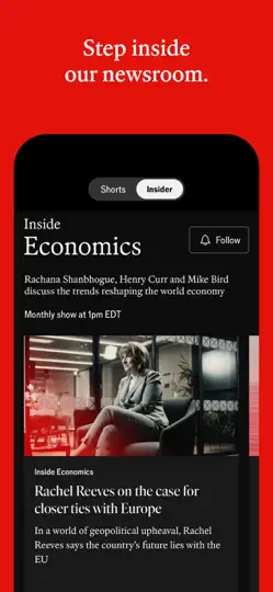 Screenshot von The Economist: News & Analysis auf dem iPhone 5