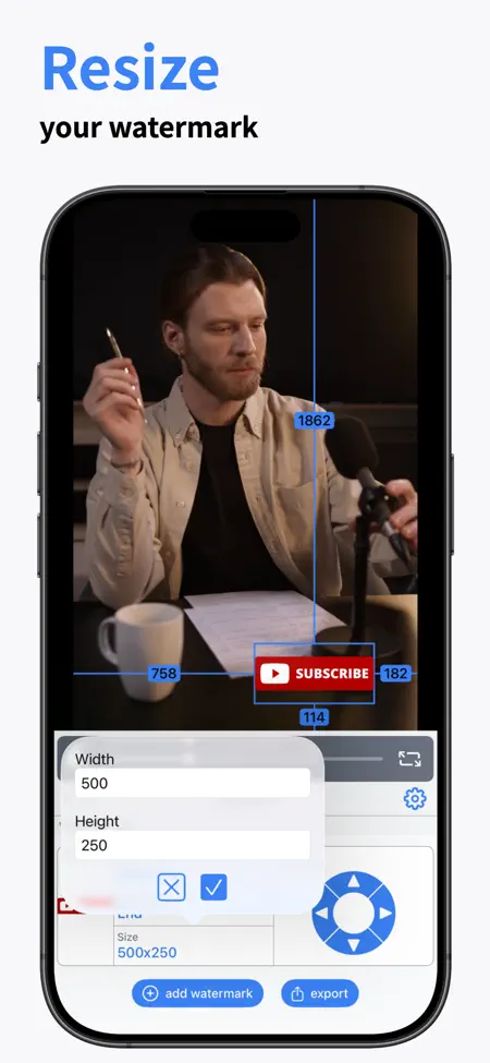 Add Watermark to Video on iPhone — screenshot 2 of 5