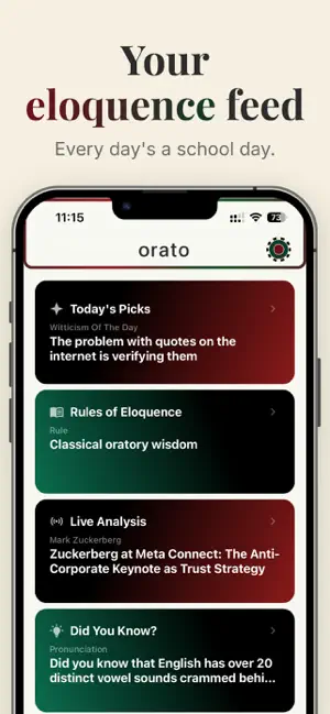 ORATO - AI Vocabulary Builder screenshot 2