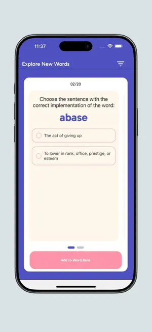Vocablogy screenshot 2