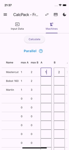 CalcPack calculating packaging Screenshot 7 of 8