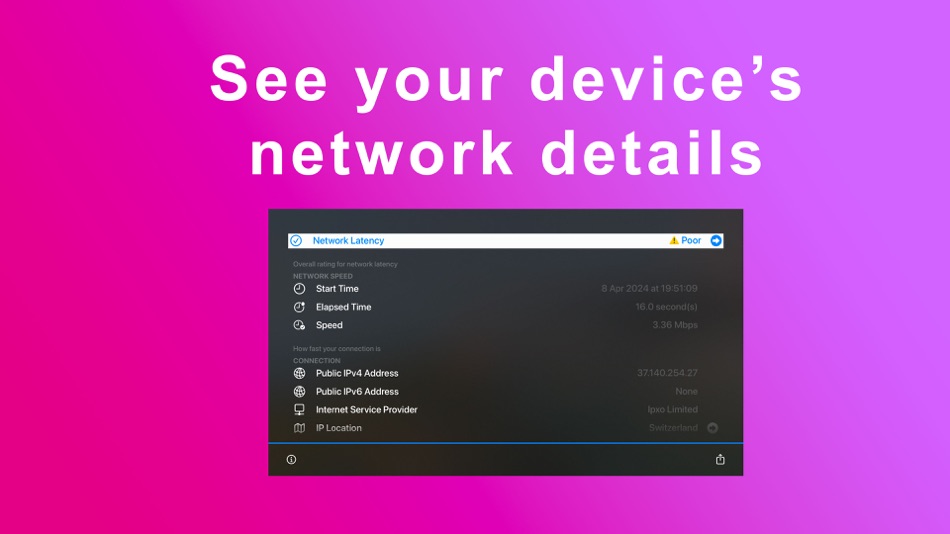 #1. NetworkCheck for TV (iOS) Podle: Alexander Kozlowski