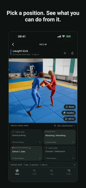 RookFlow: Grappling Map screenshot 2