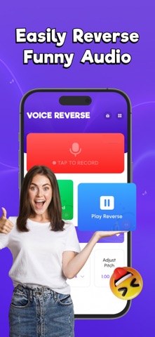 Reverse Audio Voice Changer screenshot