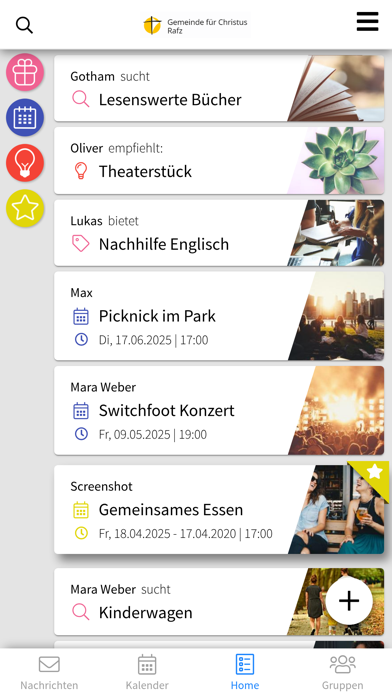 GfC Rafz app screenshot
