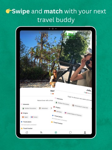 GlobeRider - Solo Travel iPad screenshot