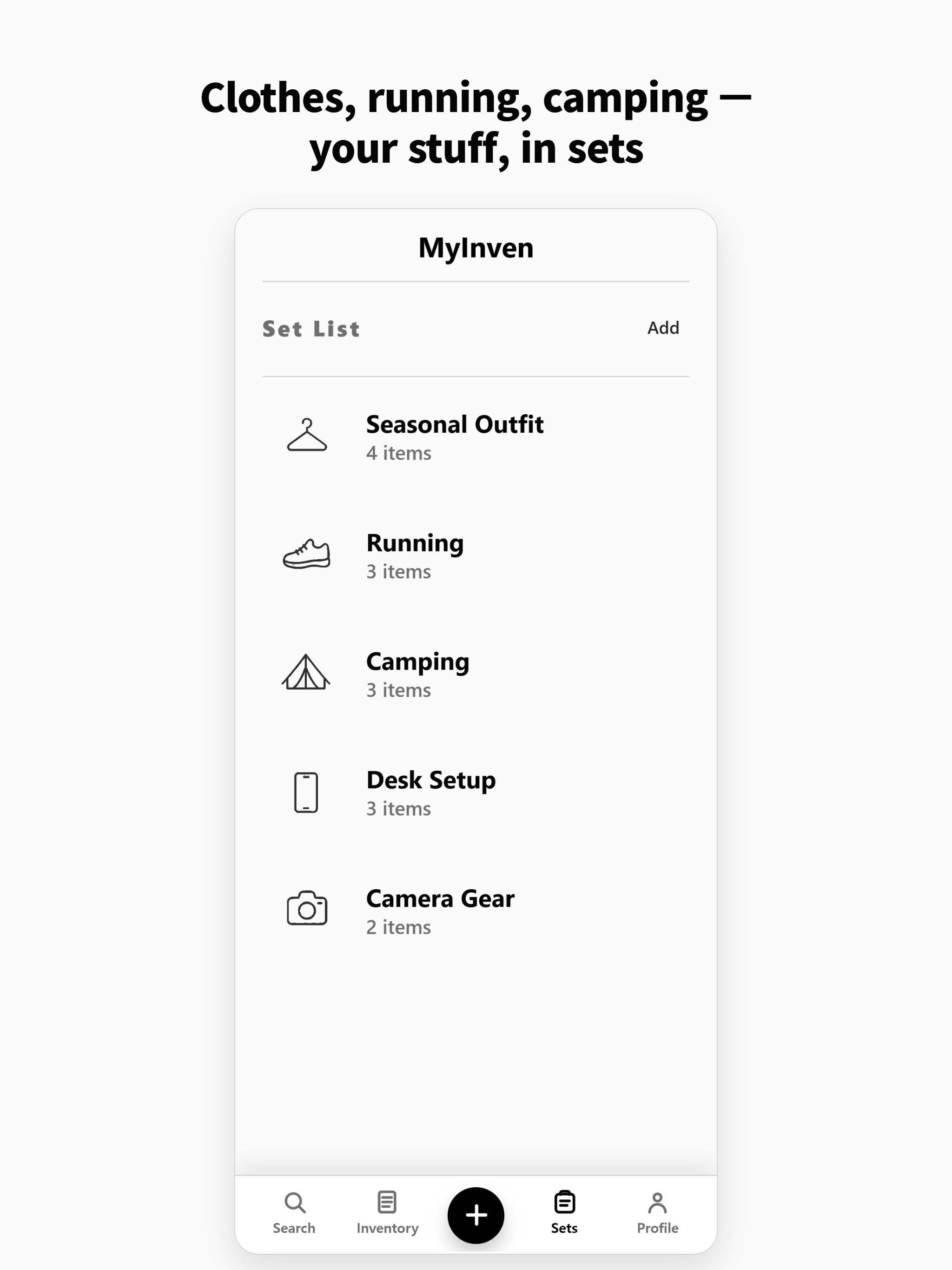 MyInven - Gear Tracker screenshot 8