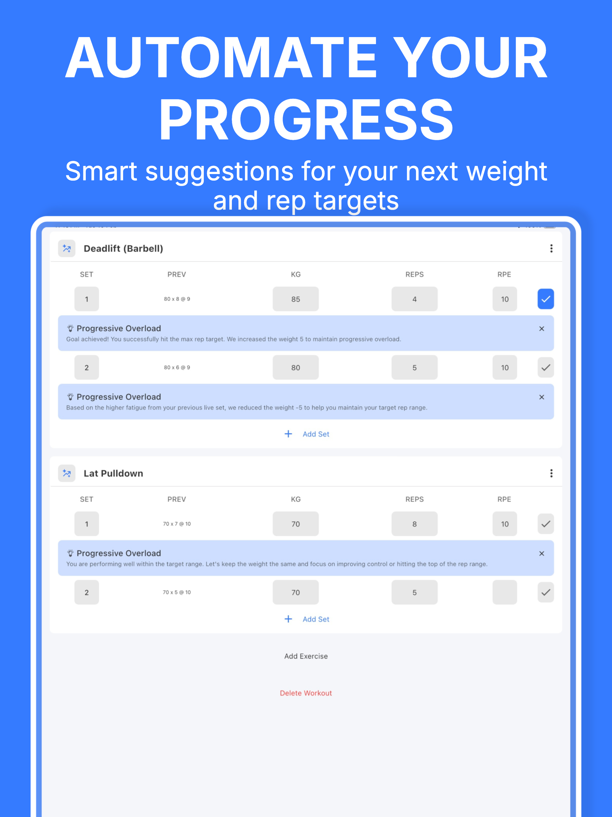 Gymbro: Workout Tracker & Log screenshot 10