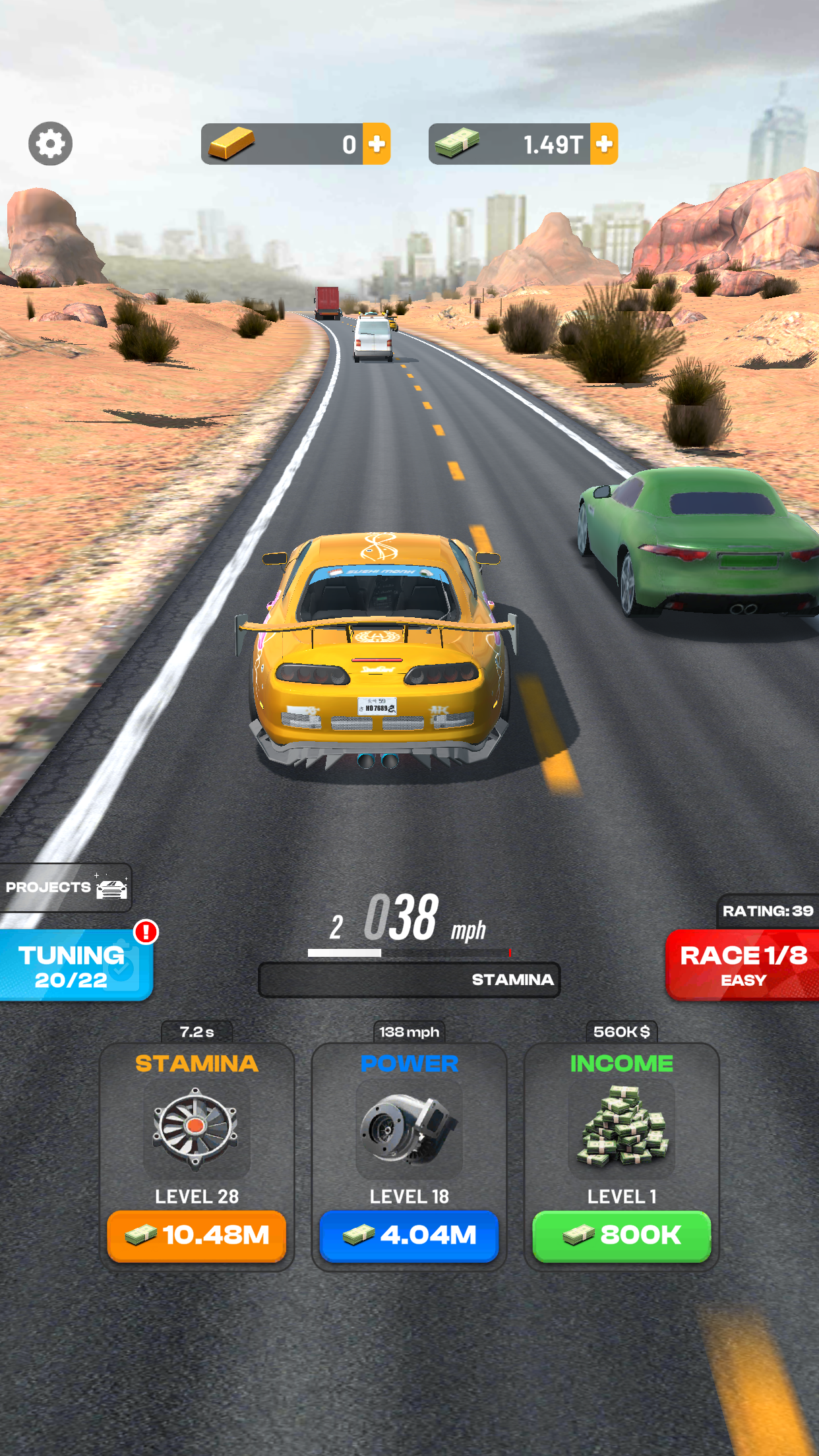 Highway Overtake - Car Racing screenshot 3