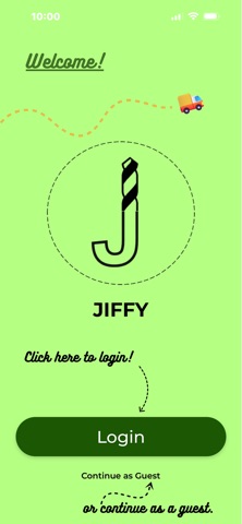 JIFFY Delivery! iPhone screenshot