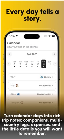 Visitlog: Country Tracking screenshot