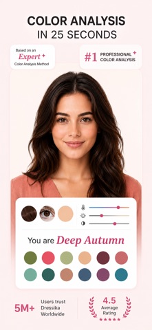 Color Analysis - Dressika iPhone screenshot