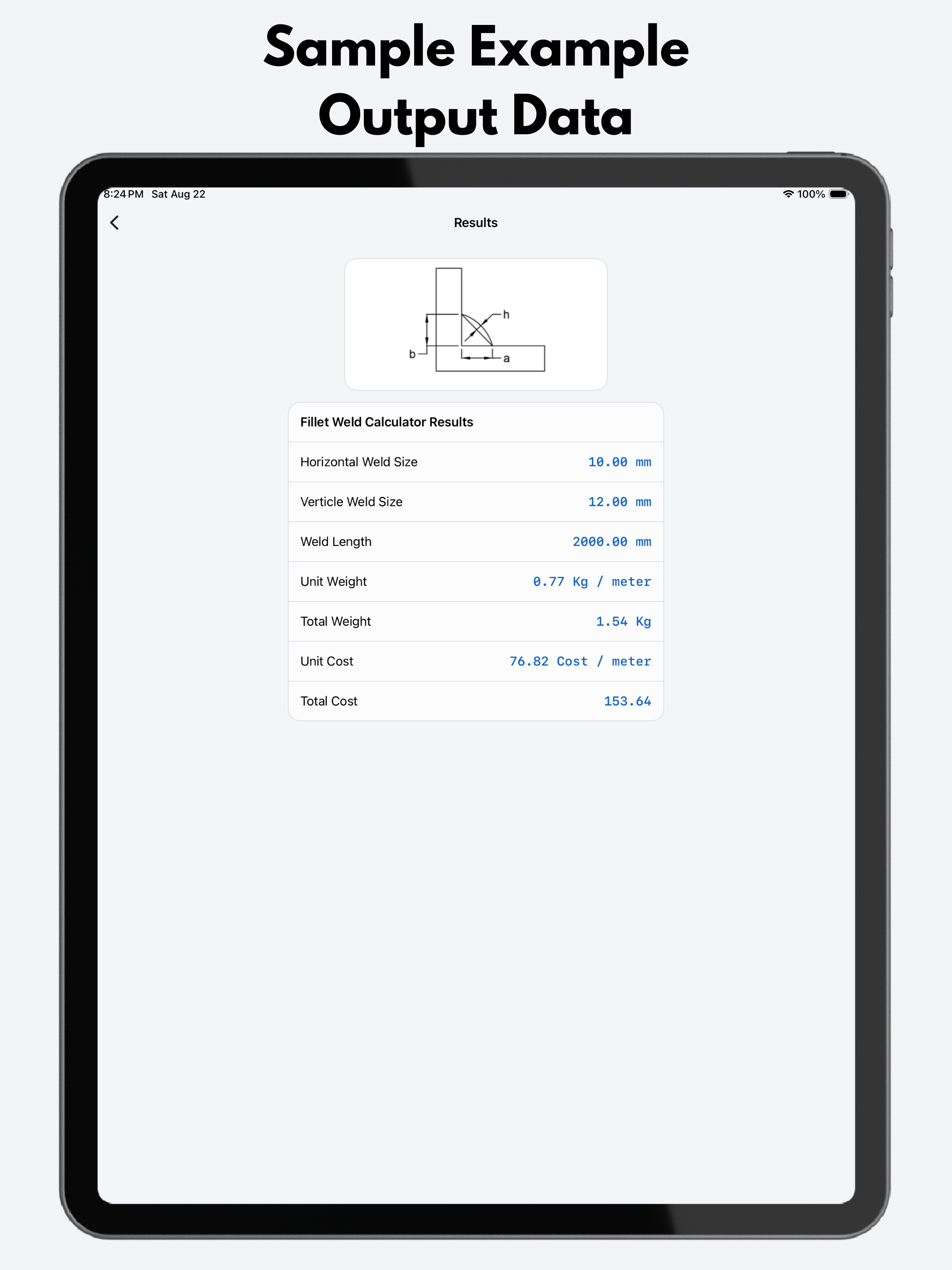 Welding Weight Calculator Pro screenshot 20
