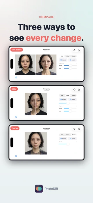 Before After Photo - PhotoDiff App Store search result