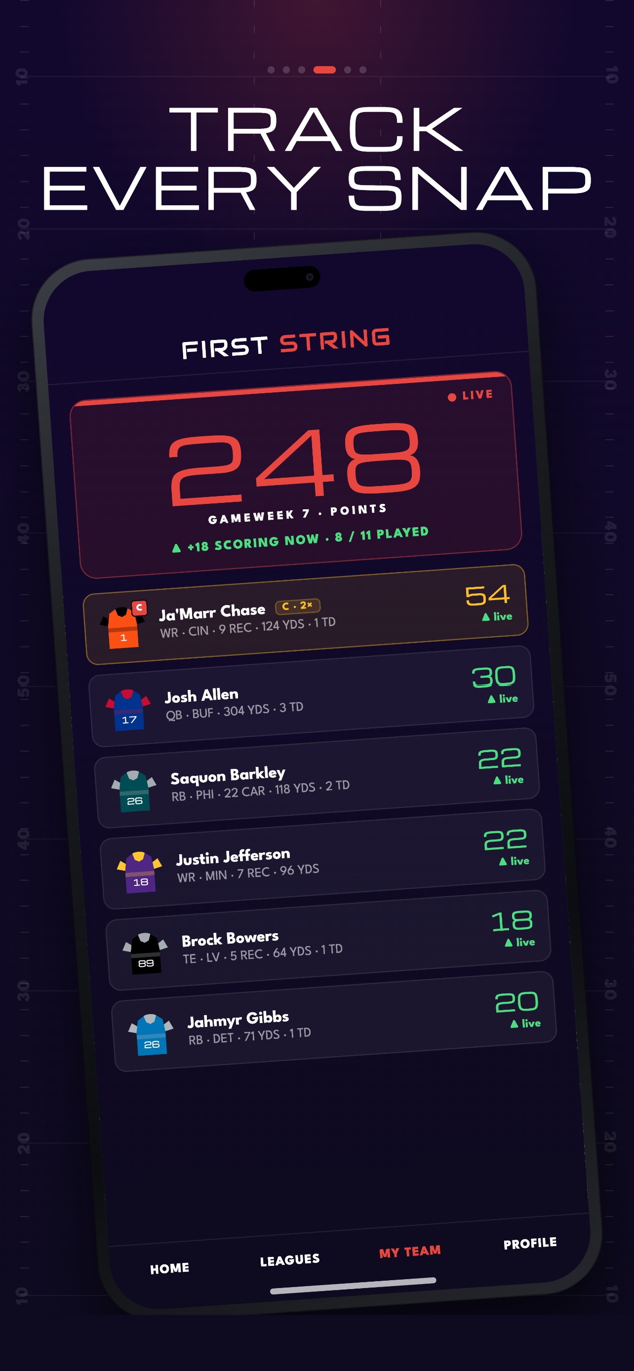 First String Fantasy Football screenshot 4
