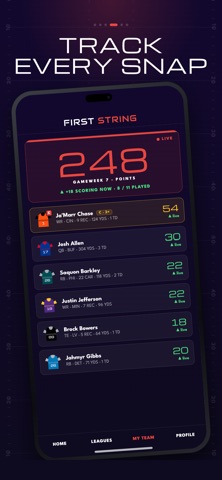 First String Fantasy Football Screenshot 4 of 6