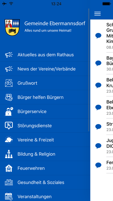 Gemeinde Ebermannsdorf Screenshot