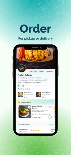 visuEats screenshot 2